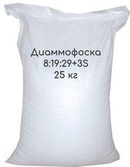 Диаммофоска 8:19:29+3S 25 кг (Беларусь)